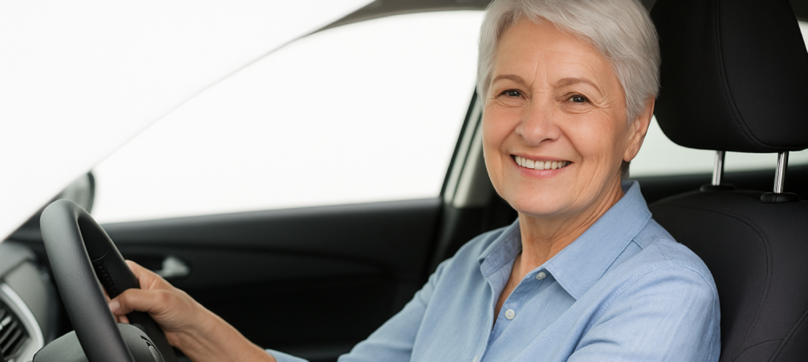 Police pulling over a car